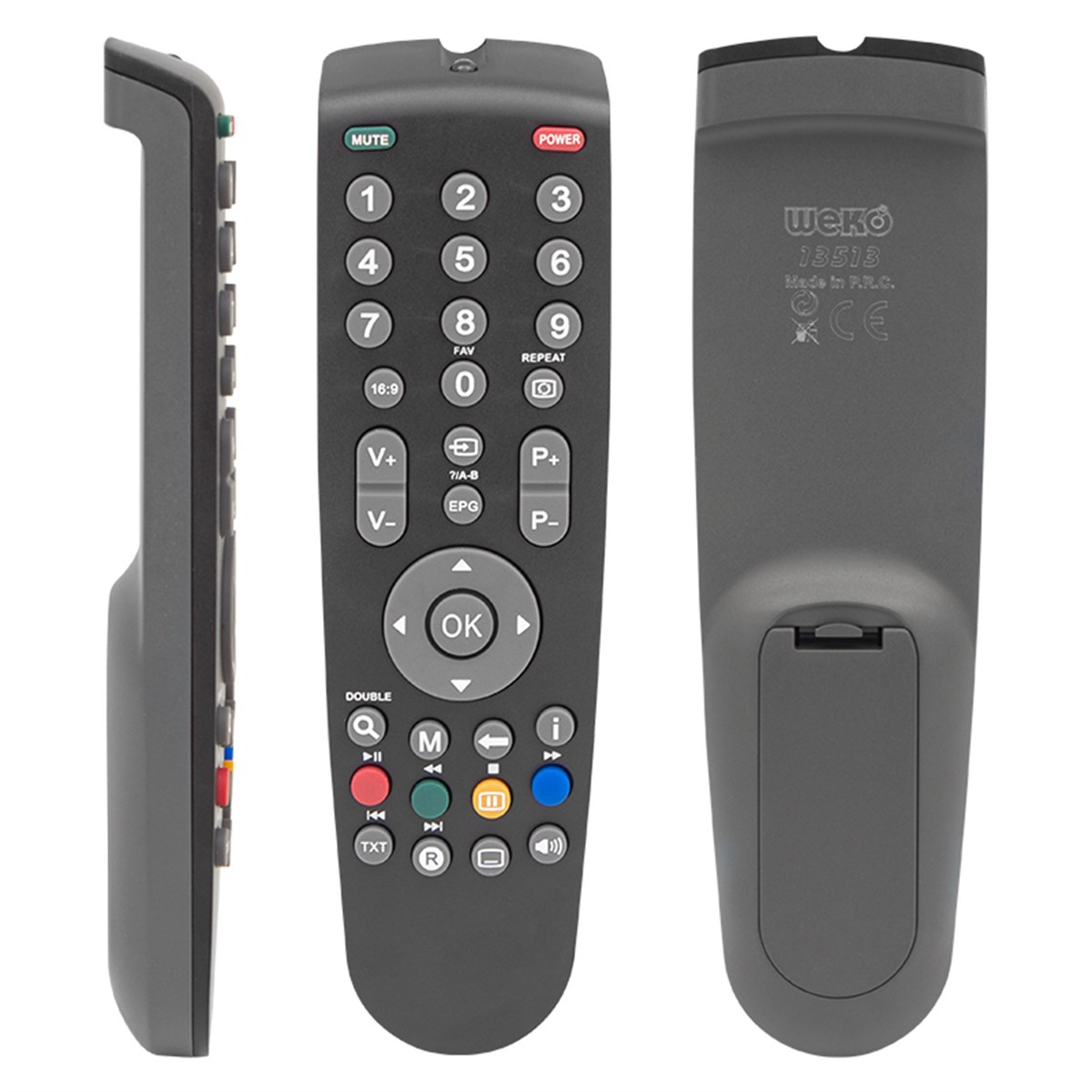 WEKO KL ARÇELİK-BEKO-GRUNDIG LCD LED PLAZMA KUMANDA (ÜSTTEN SES TUŞLU)