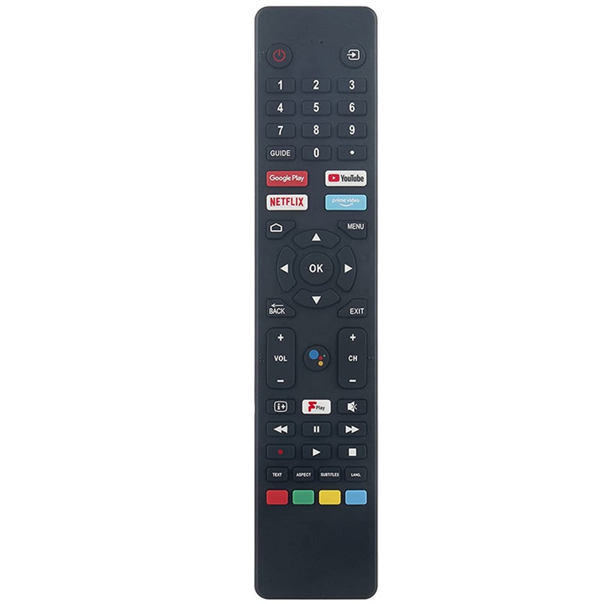 WEKO KL JVC RM-C3250 NETFLIX-PRIME VIDEO-GOOGLE PLAY-YOUTUBE TUŞLU LCD-LED TV KUMANDASI