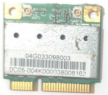 AZUREWAVE AR5B95,AW-NE785H, 003WWA081036 WİFİ KART STOK:Z-64