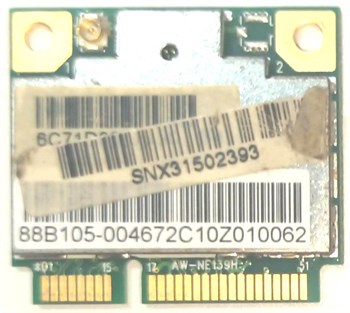 AzureWave AW-NE139H RTL818BCE , E170968 ,  150Mbps  Wlan kablosuz Wifi Kartı  STOK:Z-64