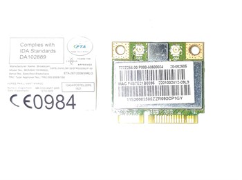 Hp G62 Notebook Wifi Kartı Qds-Brcm1050 STOK: Z-64