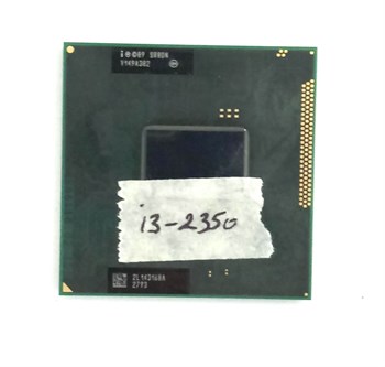 Intel Core i3-2350M i3 2350M SR0DN 2.3 GHz çift çekirdekli  STOK-İŞKUTU
