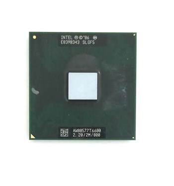 İNTEL CORE 2 DUO T6600 CPU SLGF5 STOK-İŞKUTU