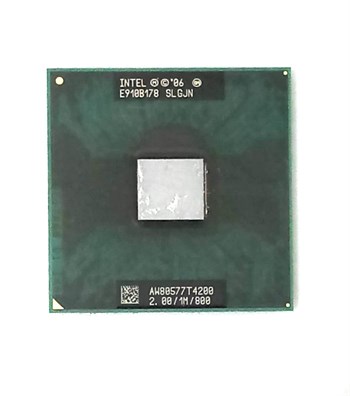 Intel® Pentium® Processor T4200 1M Cache, 2.00 GHz, 800 MHz FSB 478 pin notebook işlemci SLGJN STOK-İŞKUTU