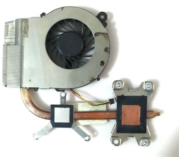 HP G4 G6 G7 G4-1000 için soğutucu G6-1000 G7-1000 soğutma soğutucu ile fan 4GR13HSTP40  643259-001 STOK-Z-66