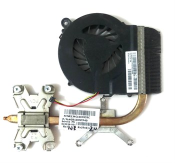 HP G4 G6 G7 G4-1000 için soğutucu G6-1000 G7-1000 soğutma soğutucu ile fan 4GR13HSTP40  643259-001 STOK-Z-66