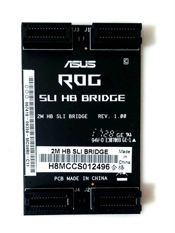 ASUS ROG 2M HB 2-Way SLI Bridge Rev. 1.00 High Bandwidth 49-4 stok-7