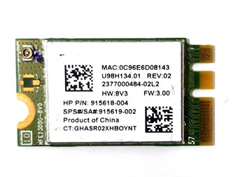 Hp Pavilion 15-BS 15-DA 17-BY 17-CA 14-CM 15-DB 14-CK Notebook Wifi Kart - RTL8723DE 915619-002 915618-004 915619-003 L21480-005 STOK: Z-67
