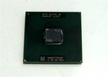 SLGFD - Intel Core 2 Duo Mobile 2.40GHZ / 3MB Cache / 1066MHZ FSB CPU Processor - P8600 stok: iş kutu