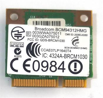 Broadcom BCM4312 BCM94312HMG Yarım Mini Pci-E SPS: 504593-001 Kablosuz Wifi Kartı için hp 4411 S 4416 S 4415 s 4410 s dizüstü STOK: Z82