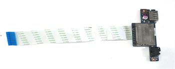 LENOVO G50 Z50 SERIES USB AUDIO CARD READER BOARD WITH CABLE 45508812001 STOK: 37