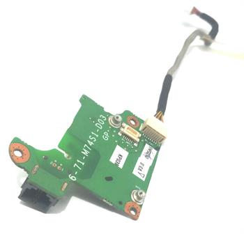 Exper M760S M765S Notebook Ethernet Soketi 6-71-M74S1-D03 STOK: 163