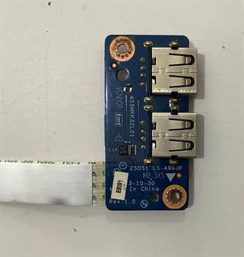 ORİJİNAL HP 15-R005ST USB BOARD ZS051 LS-A993P  STOK: Z94
