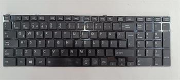 Toshiba Uyumlu Mp-11B56Tq-528W  Çerçeveli Klavye Tuş Takımı Siyah Tr  STOK:Z95