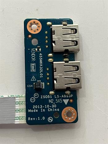 HP 15-R215NT USB BOARD LS-A993P REV:1.0 Stok: Z100