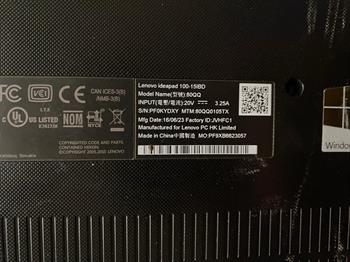 ORİJİNAL LENOVO IDEAPAD 100-15IBD 80QQ ALT KASA STOK: Z94