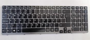 Sony Vaio SVE151G17M Orjinal Klavye Işıklı  9Z.N6CBQ.K0T Stok:Z104