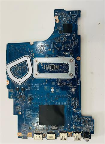 DELL INSPIRON 3580 ANAKART MAINBOARD EDI73 LA-G711P REV:1.0 (A00) Stok:Z108