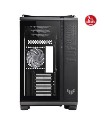 ASUS TUF Gaming GT502 Plus Panaromik Temperli Cam USB 3.2 ATX Siyah Gaming Kasa