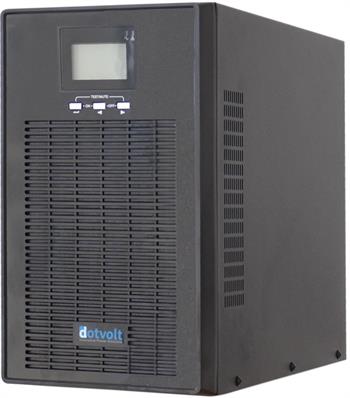 DOTVOLT VOLT MN PLUS 3 KVA 1-1 ONLINE UPS-6 X 12V 7AH PF;1