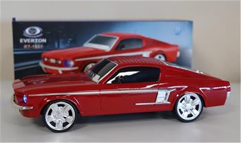 EVERTON RT-1953  Kırmızı Bluetooth Fm-Usb-Tf-Aux Şarjlı Nostaljik Radyo