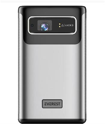 Everest PJ-DLP21 Gri 8000mAh Odaklamalı 960-540 4K 5400 Lümen Android 9.0 Dokunmatik DLP Projeksiyon