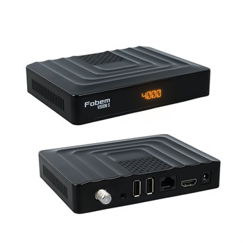 FOBEM VISION S HİBRİT 4GB RAM 32GB HDD 1.5GHZ SES KOMUTLU UYDU ALICILI ANDROID 14 TV BOX (TUNERLİ)