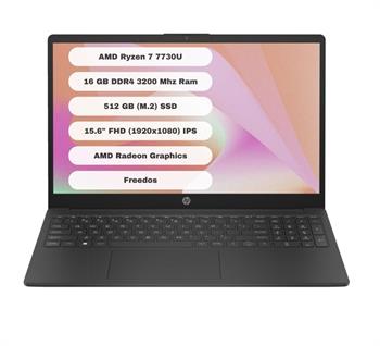 HP 15 FC0059NT AMD Ryzen 7 7730U 16GB 512GB SSD 8M1T1EA FreeDOS 15.6