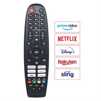 HUAYU KL RM-L1888 LG MR24GA-MR23GA-MR22GA-MR20GA-MR19BA NETFLIX-PRIME-DISNEY+ TUŞLU LCD TV KUMANDA
