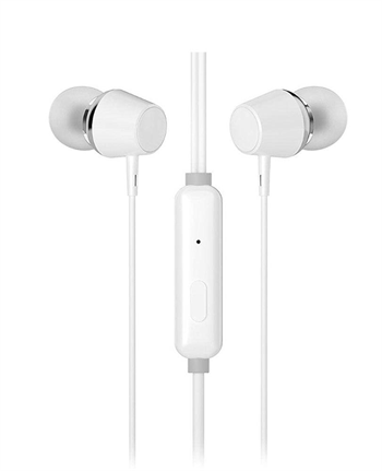 Hp DHE-7000-WT Kablolu Kulakiçi 3.5mm Jack Mikrofonlu Beyaz Kulaklık