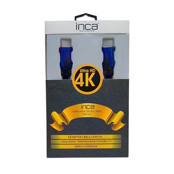 Inca IHH-01 HDMI To HDMI 1.8mt Örgülü 2160P ve 1080P FULL HD  yüzde 100 Bakır malzeme