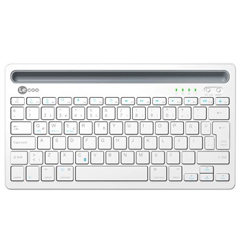 LENOVO LECOO BK100 BLUETOOTH V3.0 ŞARJ EDİLEBİLİR KABLOSUZ BEYAZ TÜRKÇE Q KLAVYE