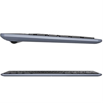 LENOVO LECOO BK100 BLUETOOTH V3.0 ŞARJ EDİLEBİLİR KABLOSUZ GRİ TÜRKÇE Q KLAVYE