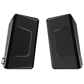 LENOVO LECOO DS104 KABLOLU USB + 3.5MM JACK 6W 80DB RGB IŞIKLI 1+1 GAMING SPEAKER HOPARLÖR