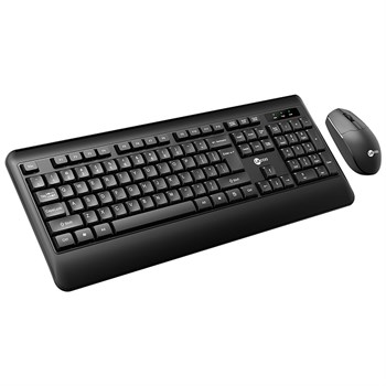 LENOVO LECOO KW202 KABLOSUZ SİYAH Q KLAVYE  MOUSE SET