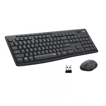 LOGITECH MK295 Q TR SİYAH SESSİZ KABLOSUZ KLAVYE+MOUSE SET 920-009804