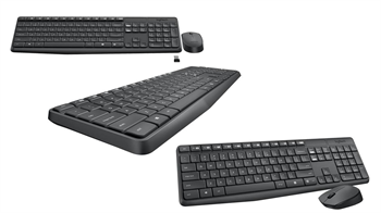 Logitech 920-007931 MK235 İngilizce Kablosuz Klavye & Mouse Seti