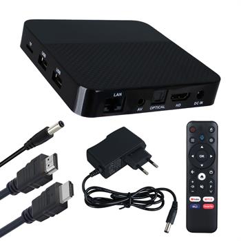 MAGBOX MAGROID PRO H616 4+64 2.4G+5G SES KOMUTLU BT KUMANDALI ANDROID BOX (ANDROID 12)