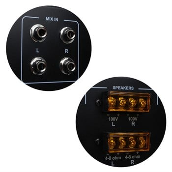 MAGICVOICE MV-2400 2X400 WATT 4-8 OHM -100 V 19 RACK HAT TRAFOLU POWER ANFİ