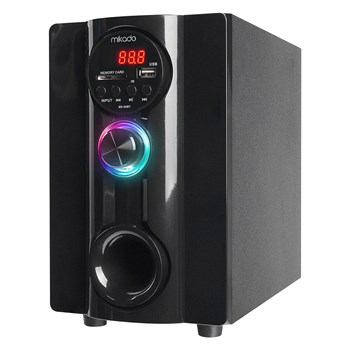 MIKADO MD-95BT 2+1 20 WATT SİYAH MULTIMEDYA FM/BT/SD/USB 2+1 SPEAKER EV SİNEMA SİSTEMİ