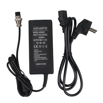 POWERMASTER AD0002 36 VOLT 2 AMPER 3 PİN SCOOTER ŞARJ ADAPTÖRÜ