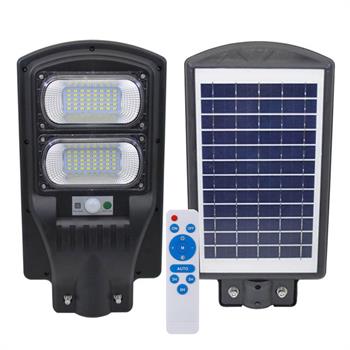 POWERMASTER PM-23012 SOLAR LEDLİ KUMANDALI 200 WATT SOKAK LAMBASI (2 PARÇA HALİNDE AYAK+ÜRÜN)