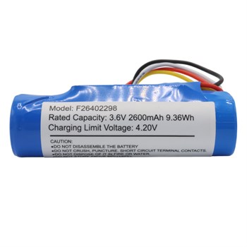 POWERMASTER PM-24803 3.6V 2600MAH 4 PİN SOKETLİ BEKO YAZAR KASA POS CİHAZI PİLİ 18650 LİTYUM (VPS906R)