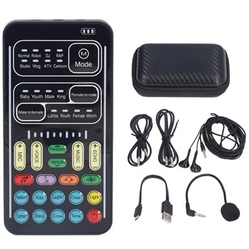 POWERMASTER PM-26645 ÇOK FONKSİYONLU TAŞINABİLİR SES DEĞİŞTİRİCİ
