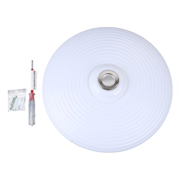 POWERMASTER PM-27330 BEYAZ 35*10.5CM 24 WATT BLUETOOTH HOPARLÖRLÜ TAVAN AYDINLATMA