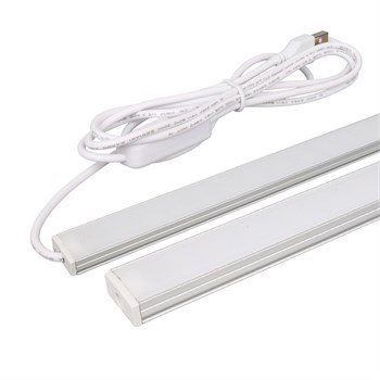 POWERMASTER PM-28748 DC5V-14W 68 LED 70CM 6500K ALÜMİNYUM KASA SEYYAR USB ÇUBUK LED
