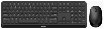 Philips SPT6307B-38 Kablosuz Klavye Mouse Seti Siyah 3000 Series 2.4Ghz Silent Desing