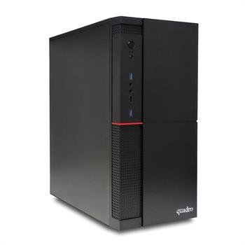 Quadro Solid DHA- 41825 Ci3 4130 3.4Ghz 8gb 256gb SSD ONB VGA Freedos Masaüstü Bilgisayar -DVD YOK-