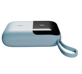 S-link P109M 10000mAh 5W Mavi LCD Taşınabilir Pil Şarj Cihazı Powerbank