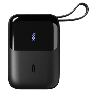 S-link P109M 10000mAh PD20W .5W Siyah LCD Taşınabilir Pil Şarj Cihazı Powerbank